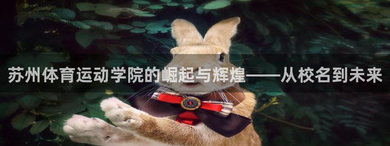 MK体育官网下载联系电话：苏州体育运动学院的崛起与辉